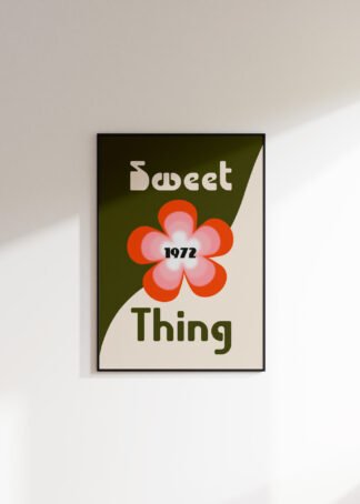 Sweet Thing Restro Print